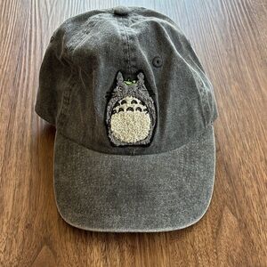Dad Cap with Totoro Embroidery Patch